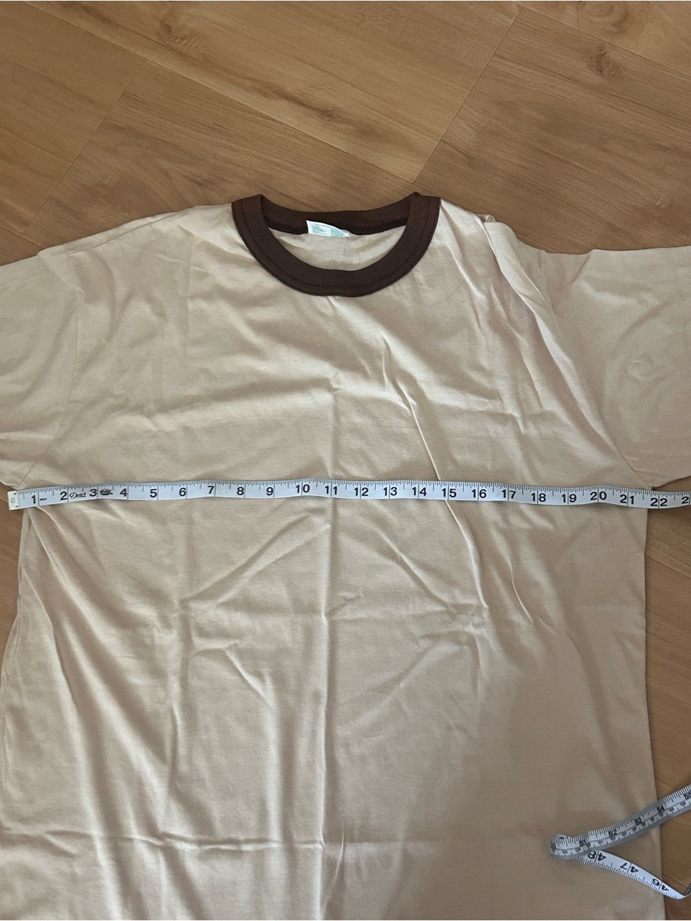 Vintage deadstock ringer tee